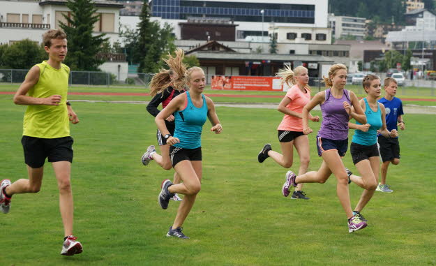 Rasenl�ufe in St. Moritz